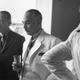 Rafael Trujillo, center, circa 1955.